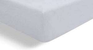 Beter Bed Select Hoeslaken Biologisch perkal matras 140 x 200 210 cm wit