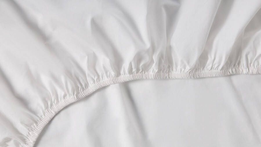 Beter Bed Select Jersey Hoeslaken voor Matras 100% Katoen 160 x 200 210 220 cm Gebroken wit