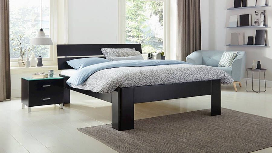 Beter Bed Select hoofdbord Fresh 180 x 14 x 48 cm zwart