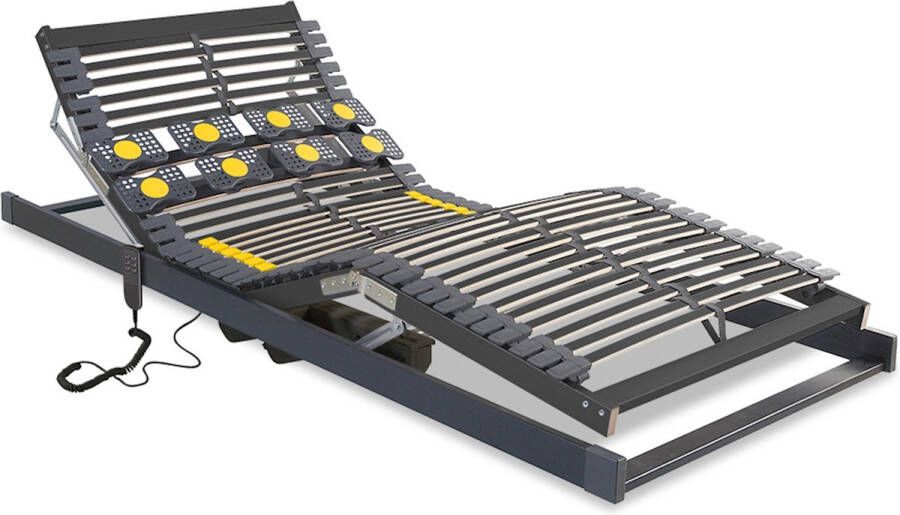 Beter Bed Select Beter Bed Bossflex 600 Lattenbodem Deluxe elektrisch verstelbaar bedraad 90 x 210 cm Tot 120 kg