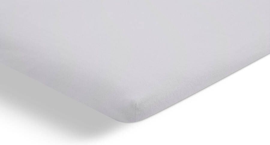Beter Bed Select Topper Molton Hoeslaken Matrasbeschermer Matrashoes 100 x 200 cm Tot 10 cm Wit