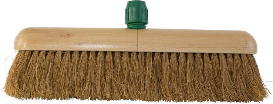 Betra bezemkop binnenbezem lichtbruin FSC hout kokos 30 cm Bezem
