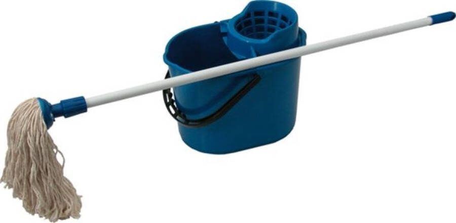 Coppens Spaanse mopset compleet mop 220 gram steel 140 cm