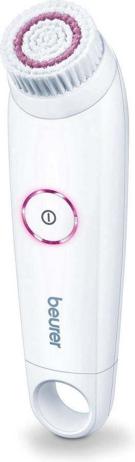 Beurer FC 45 Gezichtsreinigingsborstel Elektrisch 2 Rotatiestanden 2 Snelheden Waterbestendig IPX 7 Incl. zachte opzetborstel en batterijen 3 Jaar garantie