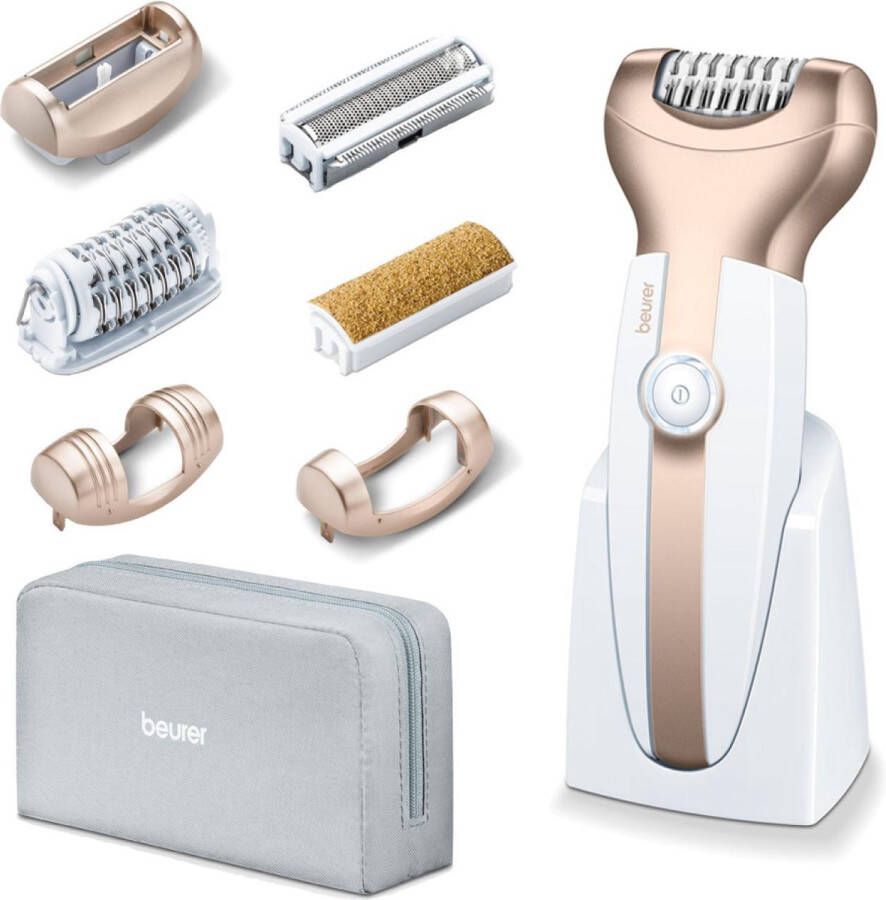 Beurer HL70 Epilator 3-in-1 Nat & Droog 4 opzetstukken