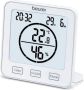 Beurer HM 22 Thermo-hygrometer – Digitaal Thermometer Luchtvochtigheid – Timer Binnen Incl. batterijen – 3 Jaar garantie Wit - Thumbnail 1