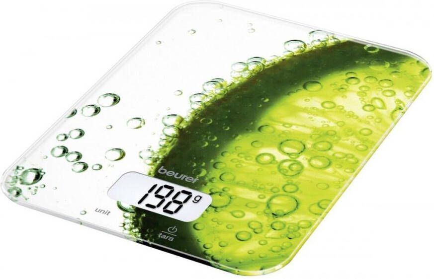 Beurer KS 19 Digitale keukenweegschaal 5 kg Tarra Functie Incl. batterijen 5 Jaar garantie Fresh