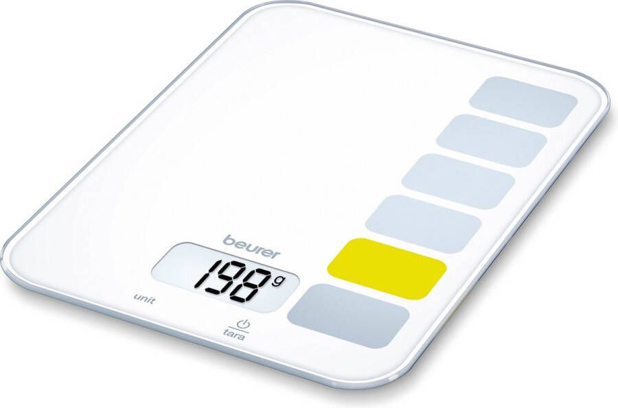 Beurer KS 19 Digitale keukenweegschaal 5 kg Tarra Functie Incl. batterijen 5 Jaar garantie Sequence