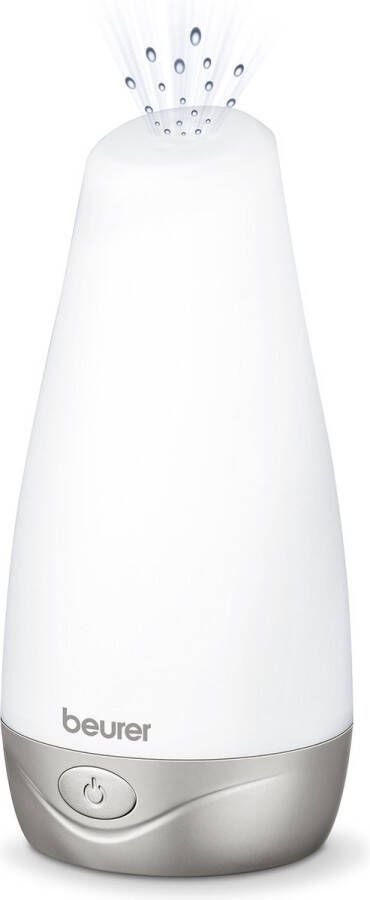 Beurer LA 30 Aroma diffuser Luchtbevochtiger Ultrasoon Ruimtes tot 15 m2 LED verlichting Stil en energiebesparend Automatische uitschakeling Incl. netadapter 3 Jaar garantie