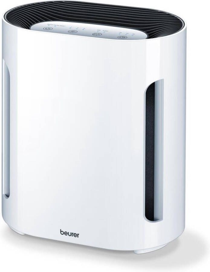 Beurer LR 210 Luchtreiniger – 3 x Filter: voorfilter + HEPA H13 filter + actief koolstoffilter – Nachtmodus – Timer – 3 Standen Tot 26 m² 3 Jaar garantie Wit