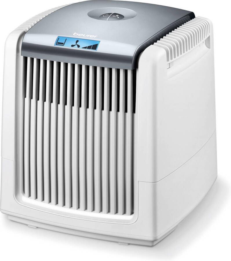 Beurer LW 230 Luchtbevochtiger – Luchtreiniger 2-in-1 Luchtwasser – Tot 40 m2 – 3 Standen – LCD display Vaatwasser bestendig – Energiezuinig – 3 Jaar garantie Wit