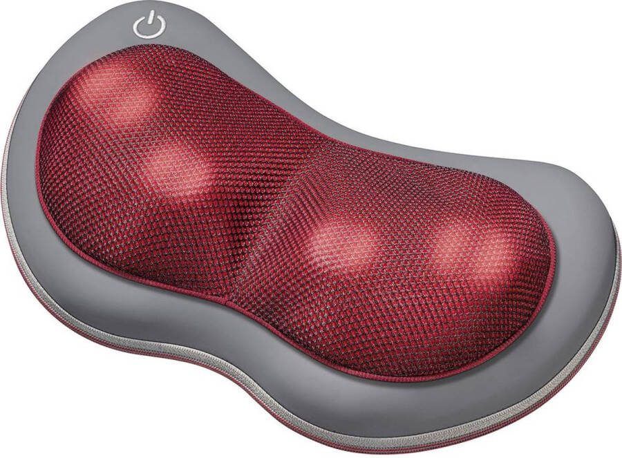 Beurer MG 149 Shiatsu Massagekussen Licht & Infrarood verwarming 4 Shiatsu Massagekoppen L & R roterend Lederlook 3 Jaar garantie