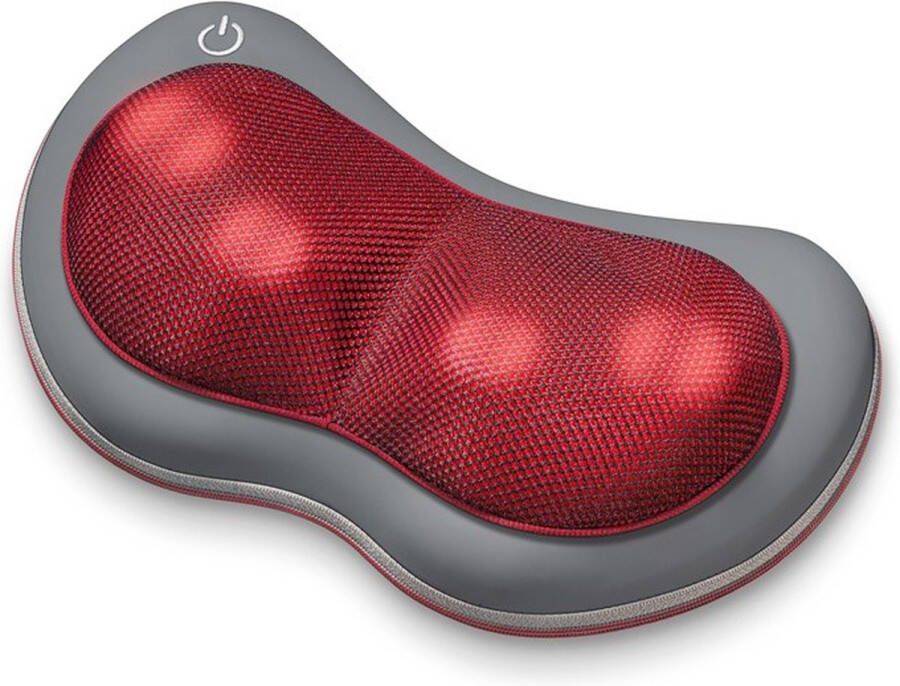 Beurer MG 149 Shiatsu Massagekussen Licht & Infrarood verwarming 4 Shiatsu Massagekoppen L & R roterend Lederlook 3 Jaar garantie