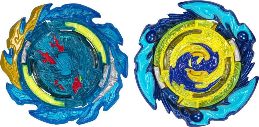Beyblade QuadStrike: Komet Helious en Tidal Pandora Tol
