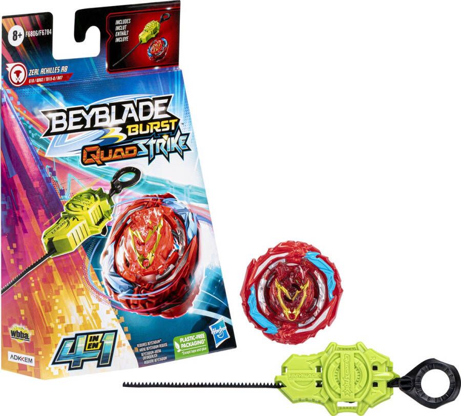 Beyblade QuadStrike Zeal Achilles Tol