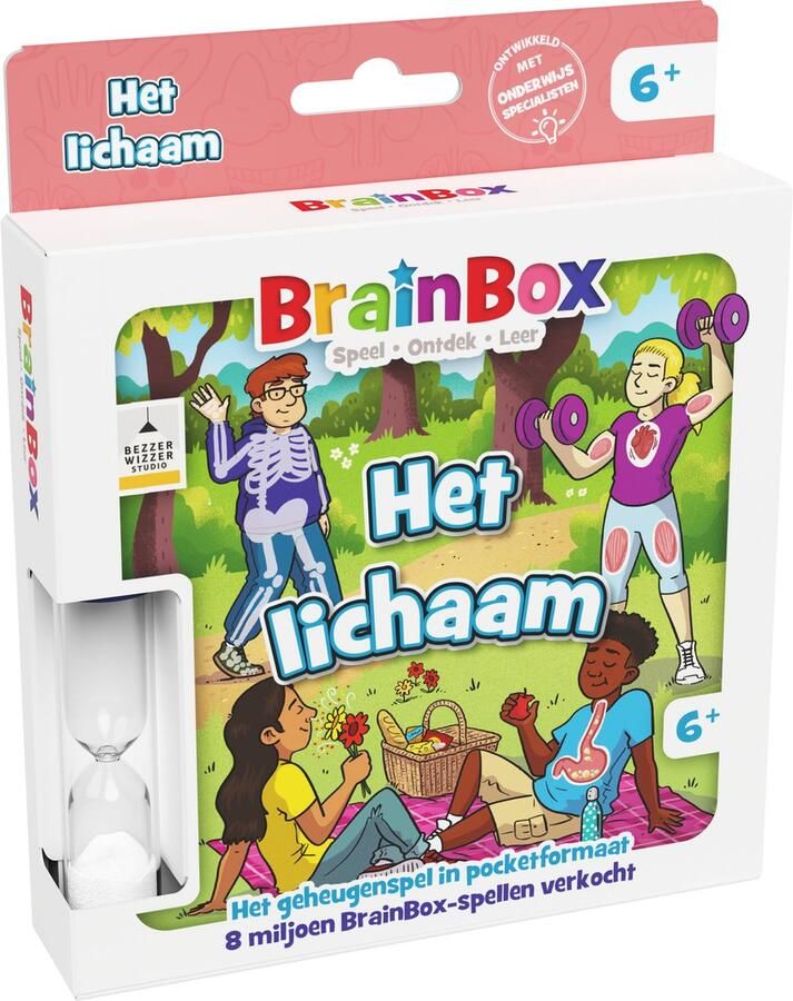 Bezzerwizzer Brainbox Pocket Het Lichaam Nederlands Kaartspel