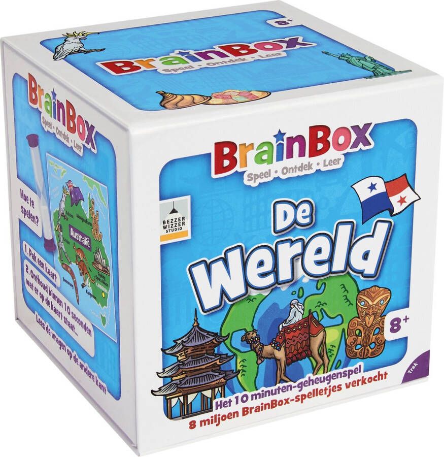 Bezzerwizzer BrainBox De Wereld Bordspel