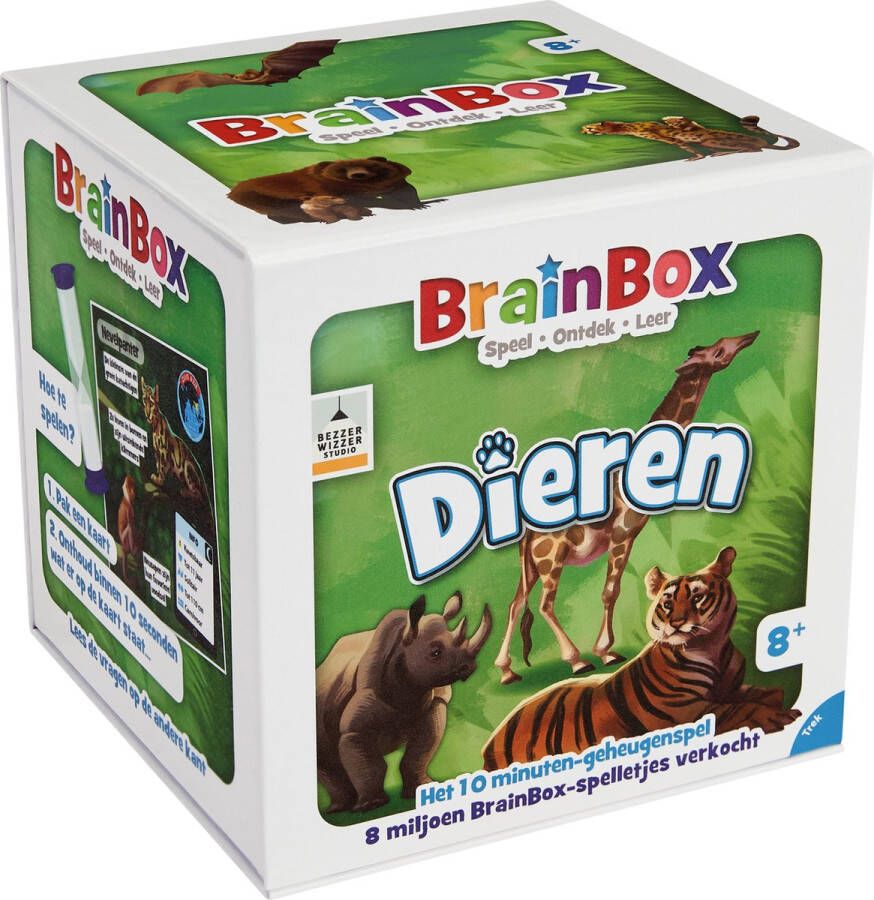 Bezzerwizzer BrainBox Dieren Bordspel