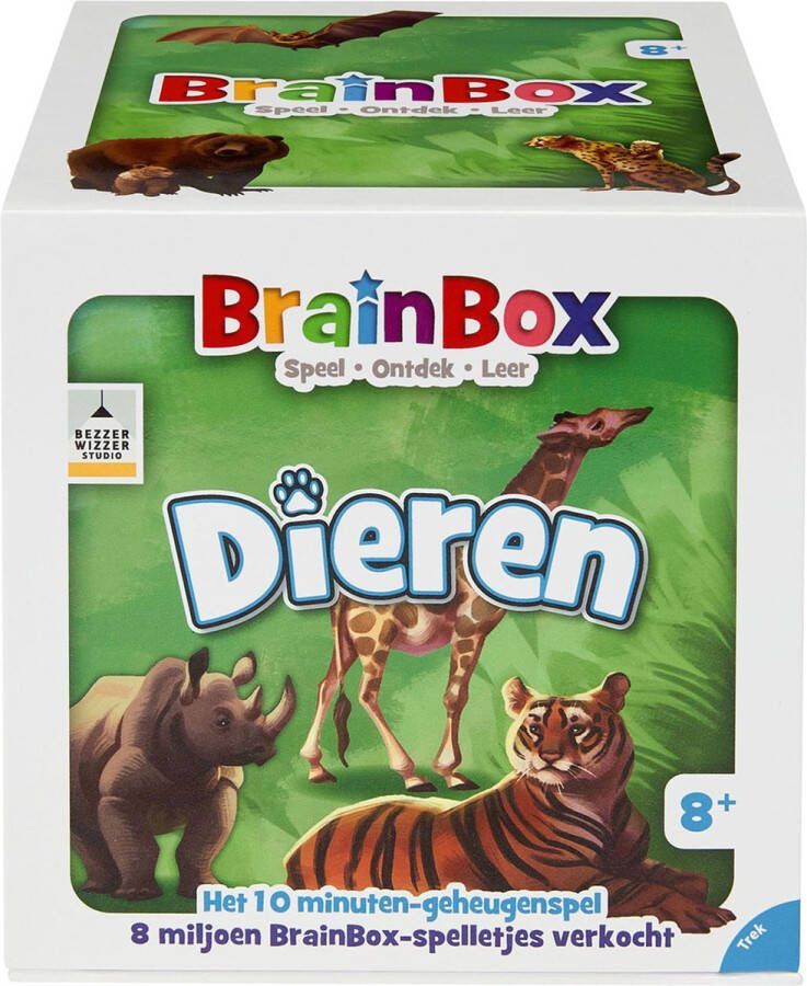 Bezzerwizzer BrainBox Dieren Bordspel