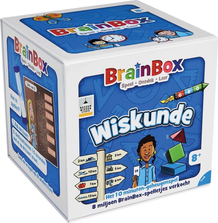 Merkloos BrainBox Wiskunde geheugenspel