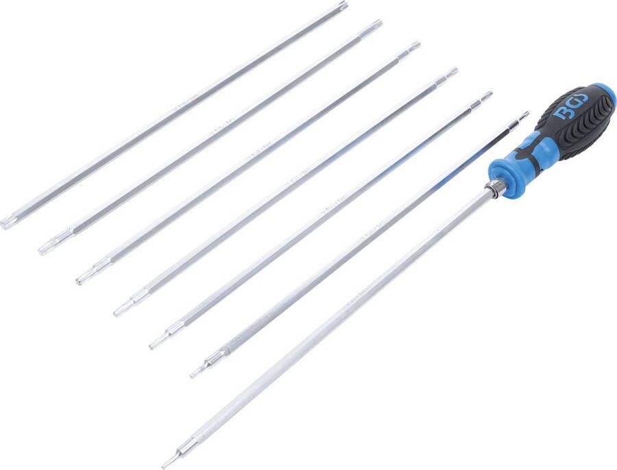 BGS TECHNIC Bgs Schroevendraaier Set Met Wisselbaar T-profiel (voor Torx) T-profiel (voor Torx Plus) (2326)