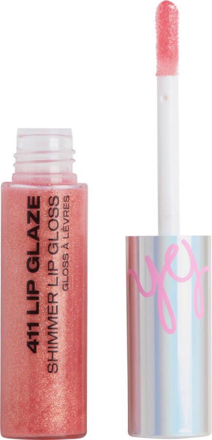 BH Cosmetics Lipgloss 411 Lip Glaze Shimmer Melrose 7 ml