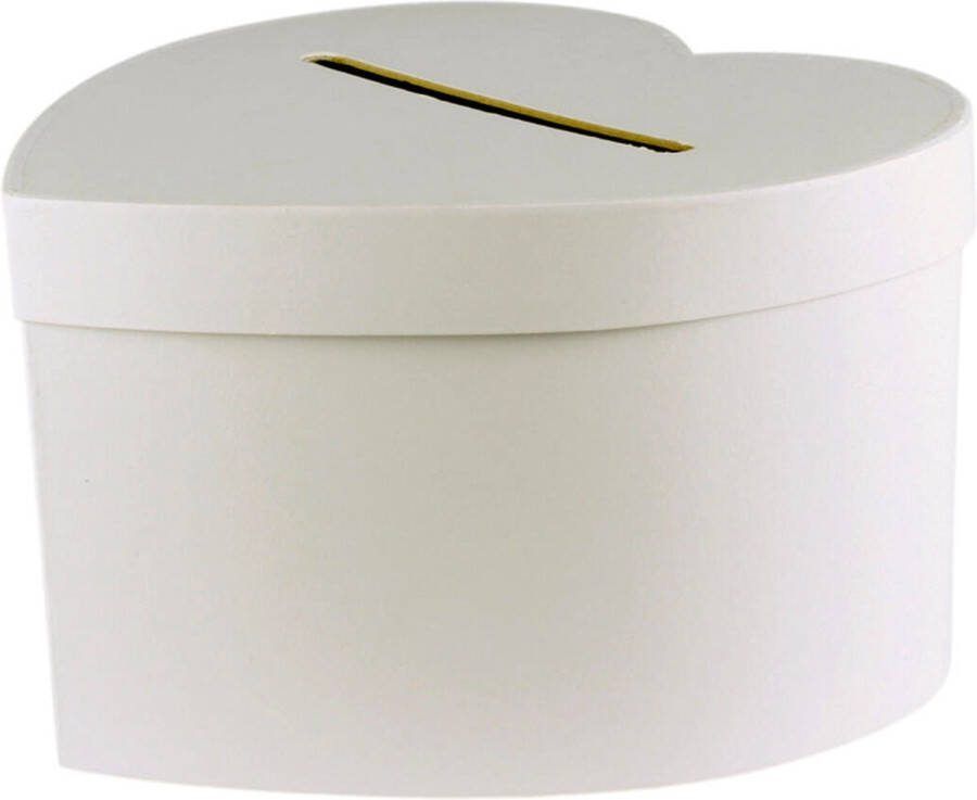 Bi2L Enveloppen Doos Wit Karton Hartvormig Creatief & Hobby & DIY Duurzaam 24.5x25x15cm