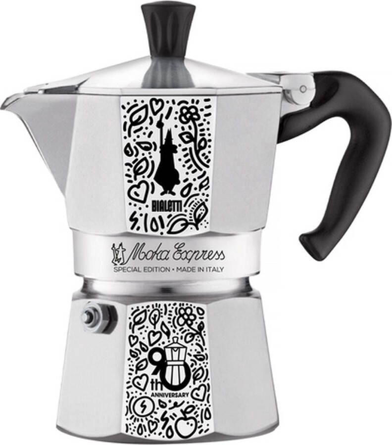 Bialetti 90th Anniversary Moka Express 3tz + Backpack
