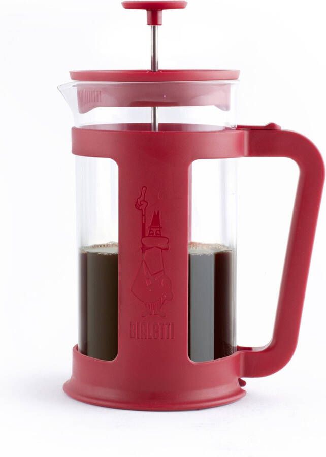 Bialetti Cafetiere SMART 1 liter Rood