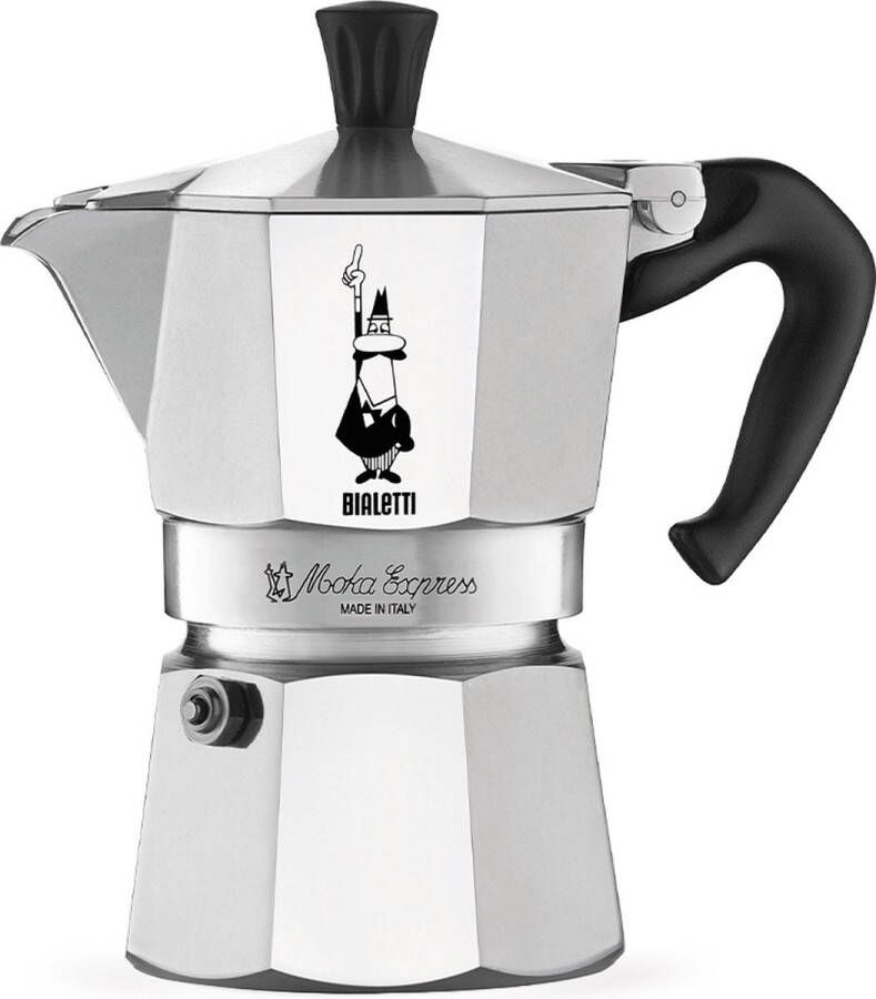 Bialetti Moka Express Percolator Moka Express 4 Kops