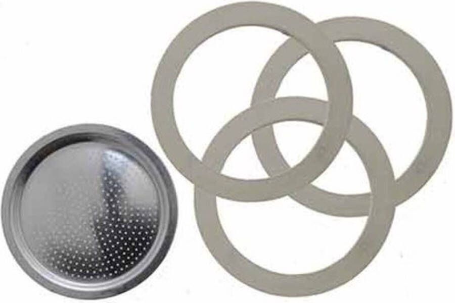 Bialetti BLISTER 3 GUMMIRING-1FILTER 1TMOKA-DAMA-BREAK-FIAMETTA ......