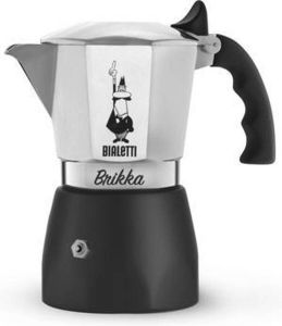 Bialetti New-Brikka-2020 Koffiemaker Voor 2 Kopjes en Yourkitchen E-kookboek