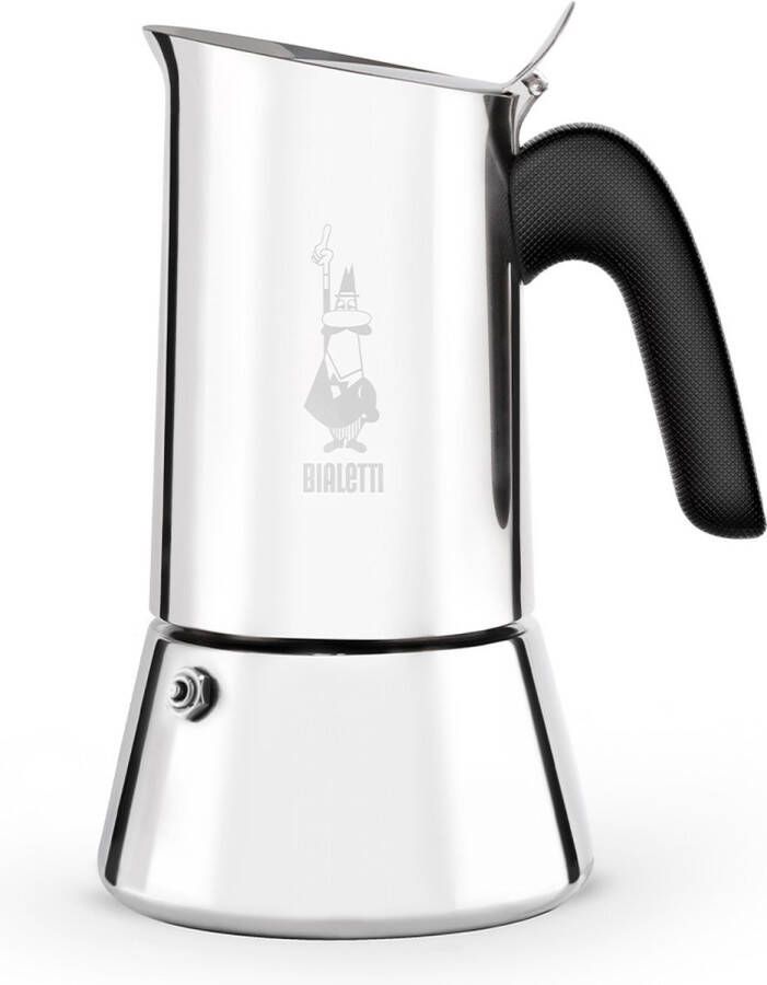 Bialetti Percolator Venus 4 kops Roestvrijstaal Inductiegeschikt