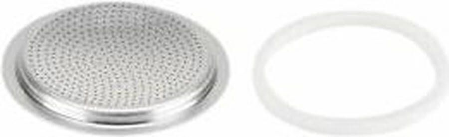 Bialetti Sieve and rubber 6tz for Kitty Musea Venus Moka pots