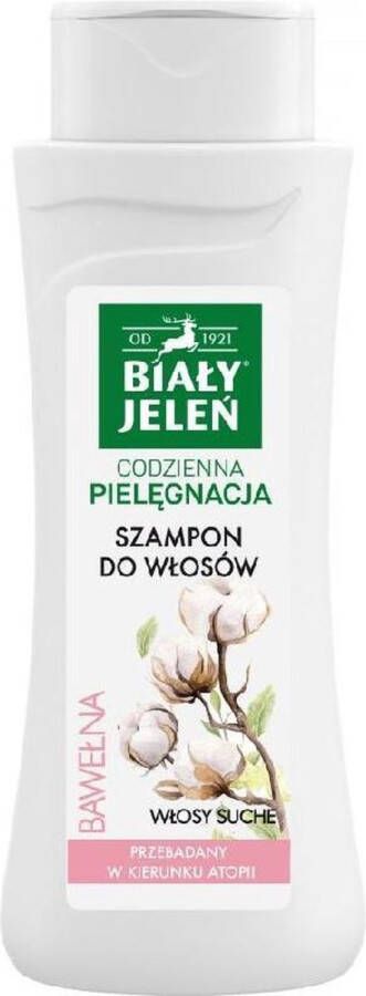 Bia?y Jele? White Deer Daily Care Shampoo For V Dry Moose Cotton 300Ml