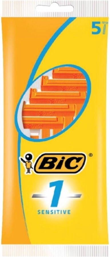 BIC 3 x 5 Sensitive scheerapparaat voor mannen Oranje