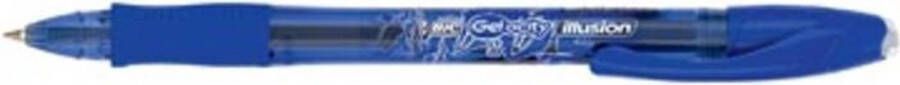 BIC GELSCHRIJVER GELOCITY ILLUSION 0.3MM BLAUW