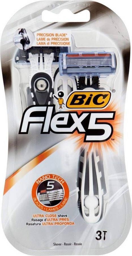BIC Handmatig scheermesje Flex5 (3 uds)