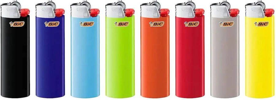BIC Maxi J26 Vuursteen aansteker willekeurige kleuren 20 stuks