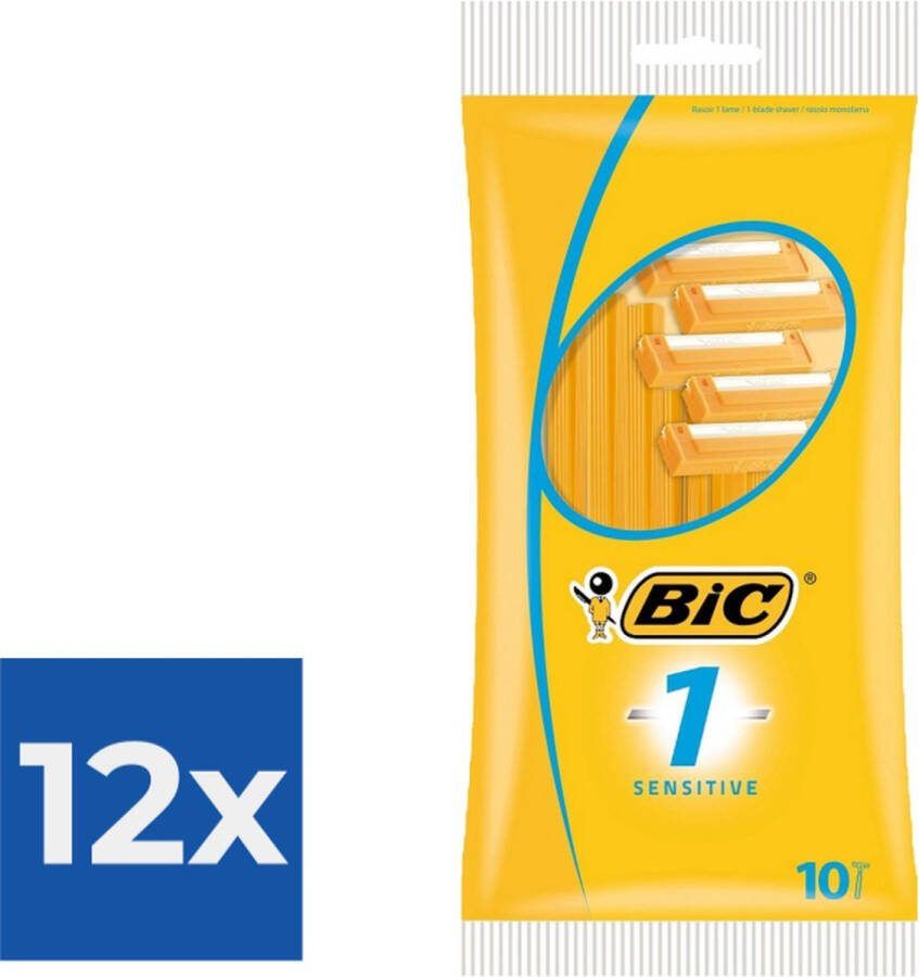 BIC Scheermesjes Sensitive Voordeelverpakking 12 stuks