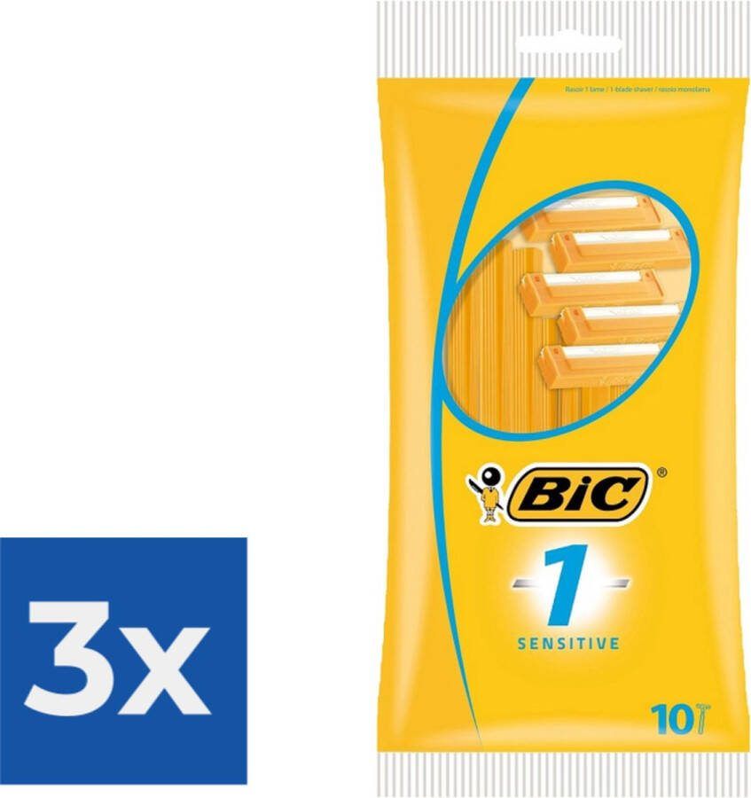 BIC Scheermesjes Sensitive Voordeelverpakking 3 stuks