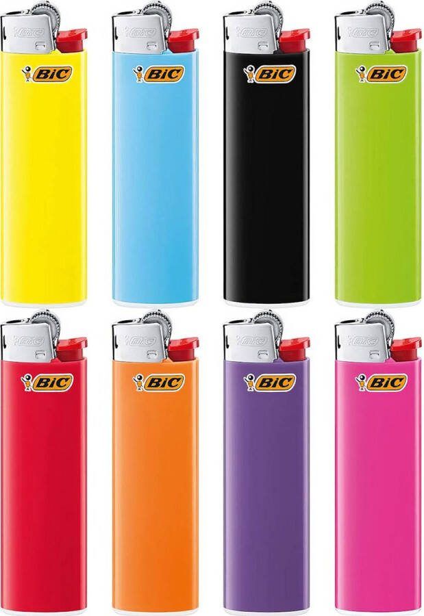 BIC Slim J23 aanstekers willekeurige kleuren 10 stuks