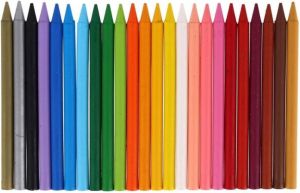 BIC Waskrijt Plastidecor Gekleurd Junior 24 Stuks