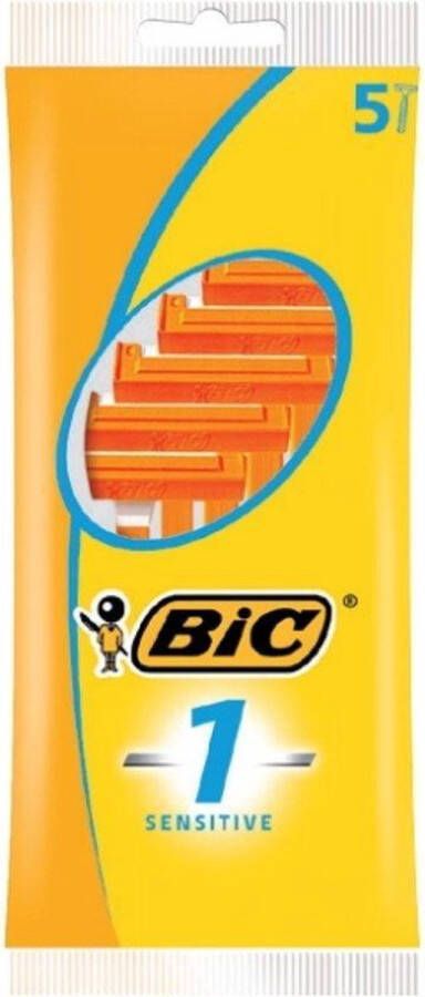 BIC Wegwerpmesjes Men – 1 Sensitive 5 mesjes 40 stuks