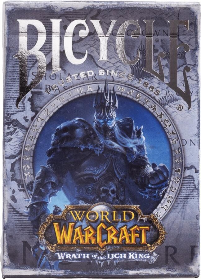 Bicycle World of Warcraft Wrath of the Lich King Premium Speelkaarten Ultimates Poker Collectible Gaming Merchandise