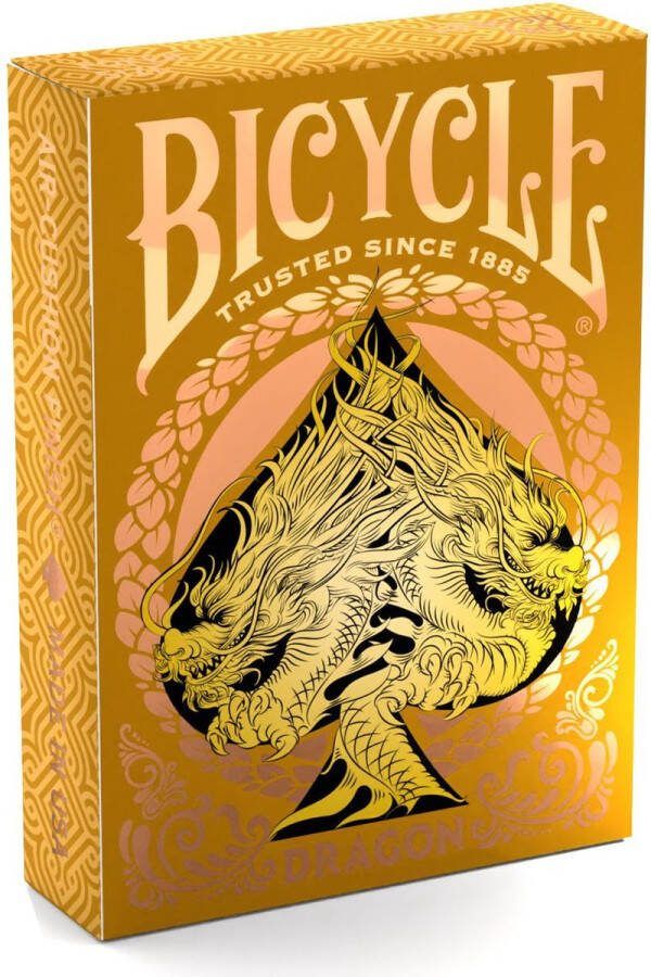 Bicycle Dragon Gold Premium Speelkaarten Poker Ultimates Collectible