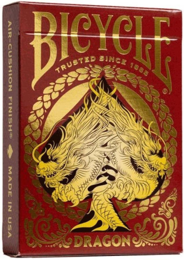 Bicycle Dragon Red Premium Speelkaarten Poker Ultimates