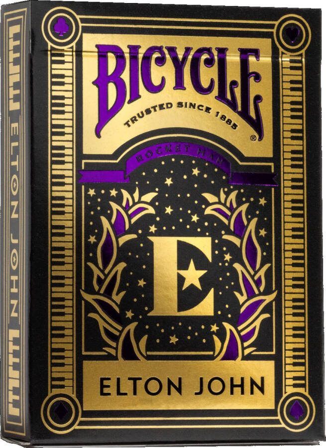 Bicycle Elton John Premium Speelkaarten Poker Rocket Man Music Merchandise Official Licensed Collectible