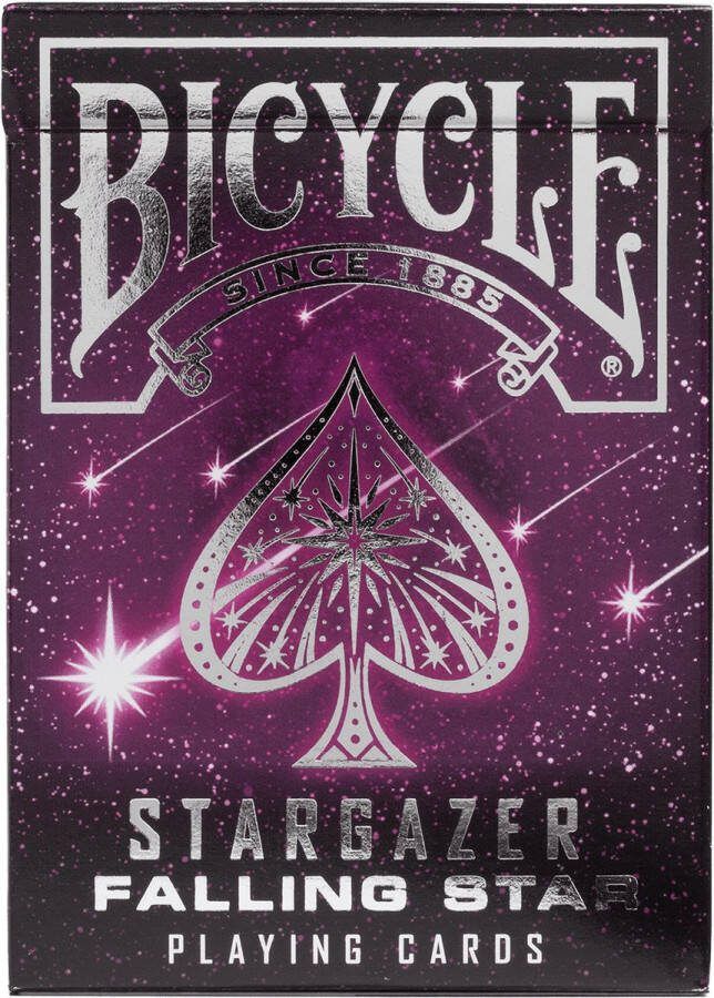 Bicycle Stargazer Falling Star Premium Speelkaarten Creatives Poker Collectible
