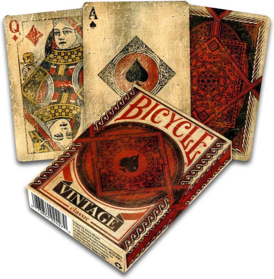 Bicycle Vintage Premium Speelkaarten Creatives Poker Collectible